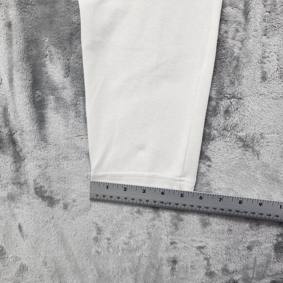Vintage Blair Pants Womens 2XL White Pull On Ankle Legging Skinny Casual Stretch - Picture 8 of 9